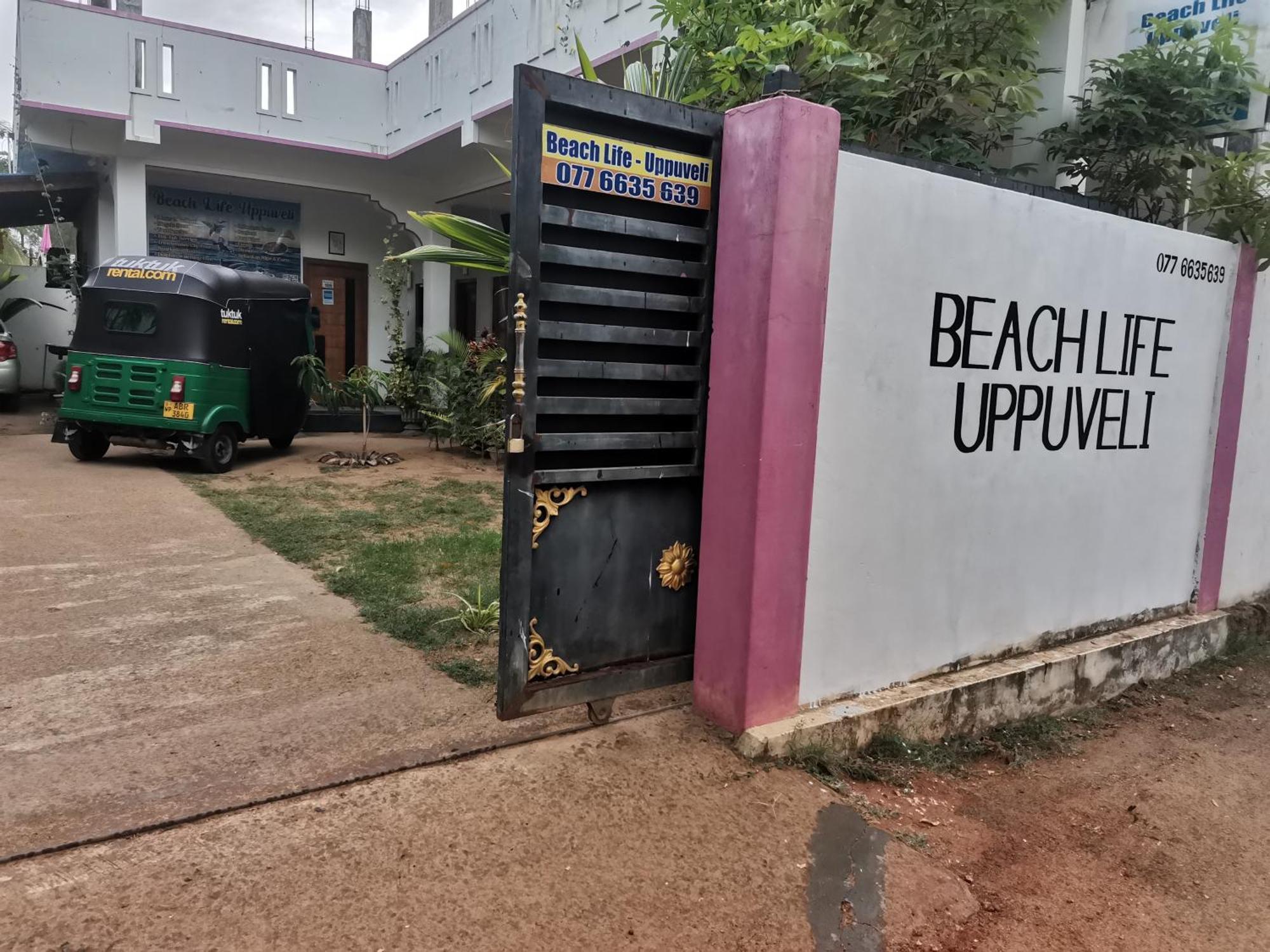 Beach Life Uppuveli Trincomalee Eksteriør billede